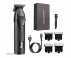 Electric Hair Cutting Machine New  Clipper Hair Rechargeable Man Shaver Trimmer For Men's Barber Professional Hair Clipper - Black