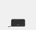 Nine West Zuri Zip Around Wallet - Black