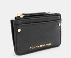 Tommy Hilfiger Sydney II Zip Card Case - Black