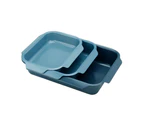 3pc Joseph Joseph Nest Oven Roasting Trays Baking Dish Kitchen Cookware Set