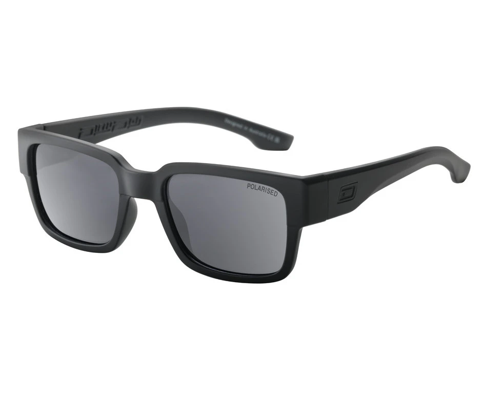 Dirty Dog Avenger 53791 Satin Black / Grey Polarised Lenses