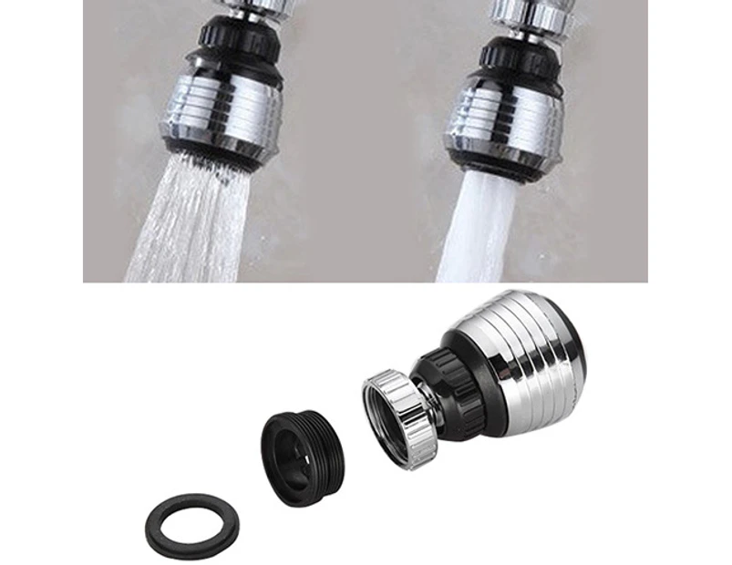 360 Rotate Swivel Water Saving Kitchen Faucet Tap Aerator Nozzle Filter Adapter