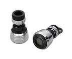 360 Rotate Swivel Water Saving Kitchen Faucet Tap Aerator Nozzle Filter Adapter