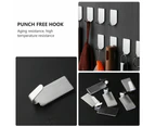 30 Pcs Wall Hanging Hooks Coat Hanger Strong Sticky Hat Heavy Duty Clothes