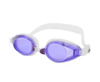 Unisex Anti-fog Swimming Goggles Waterproof  Water Sports Glasses for Outdoor Purple