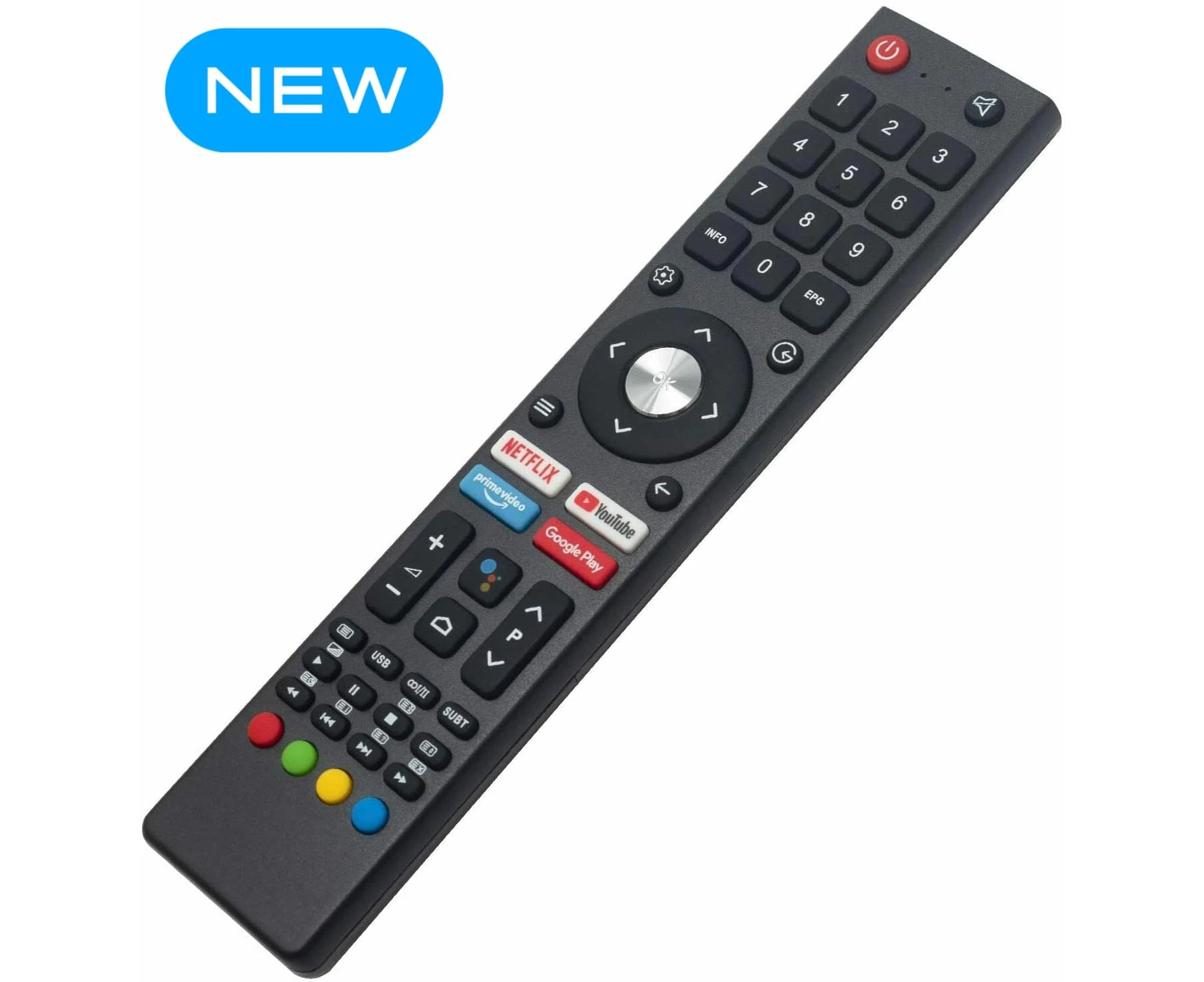 Kogan TV Replacement Remote Control RCKGNTVT006, T006, YDX137-G36