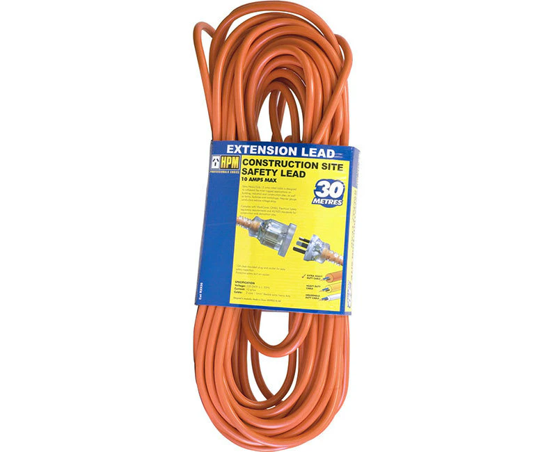 HPM R2930  Extra Heavy-Duty Ext. Lead 30M   Ideal For Building, Industrial & Construction Sites  EXTRA HEAVY-DUTY EXT. LEAD 30M