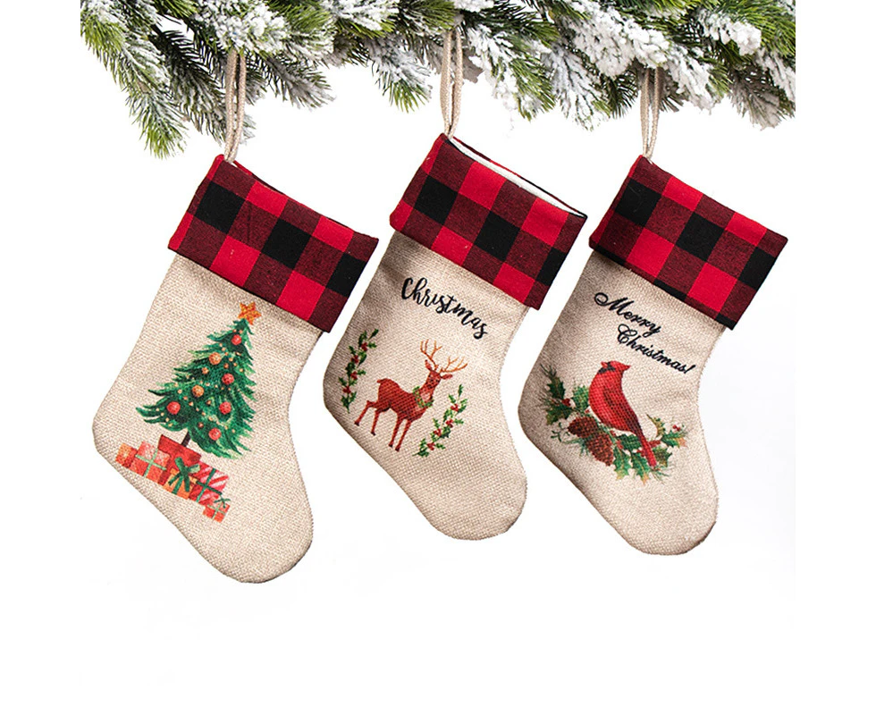 Christmas Stockings Family Ornament For Xmas Holiday Decoration