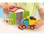 Playmobil 1.2.3 - Garbage Truck with Garage