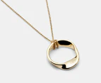 Calvin Klein Ethereal Metals Pendant Necklace - Gold