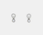 Calvin Klein Huggie Hoop Earrings Gift Set - Silver