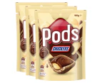 3 x Pods Snickers 160g