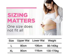 Maternity Support Belt Breathable Pregnancy Belly Band Abdominal Binder Adjustable Back/Pelvic Support