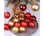 24Pcs Christmas Ball Hanging Bauble New Year Wedding Home Party Tree Decoration-Lake Blue