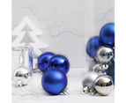 24Pcs Christmas Ball Hanging Bauble New Year Wedding Home Party Tree Decoration-Lake Blue