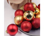 24Pcs Christmas Ball Hanging Bauble New Year Wedding Home Party Tree Decoration-Lake Blue