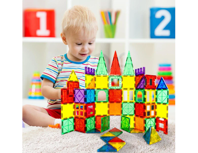 Bopeep Kids Magnetic Tiles Blocks Building Educational Toys Children 60PCS