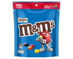 2 x M&M's Crispy Pack 335g