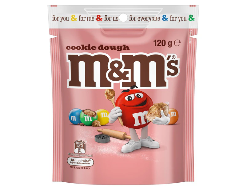 M&Ms Cookie Dough 120g