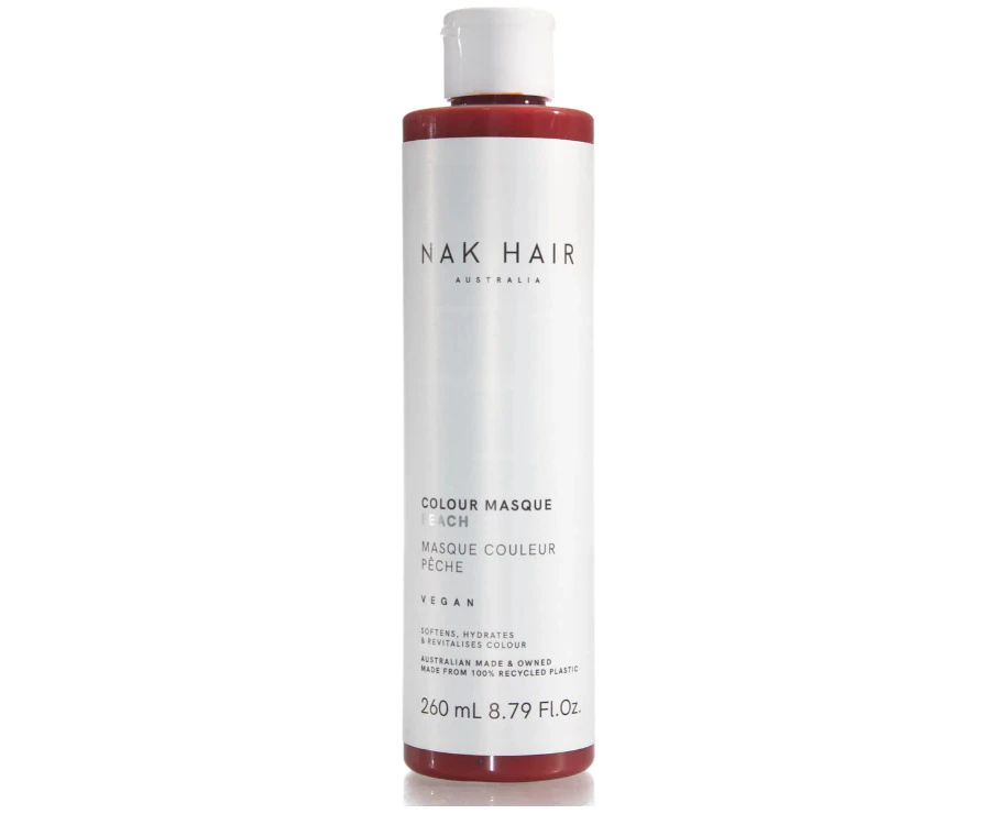 NAK Hair Colour Masque Peach 260ml