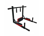 Fitness Master Chin Up Bar Power Pull Up Wall Mounted Gym Dip Station Equipment