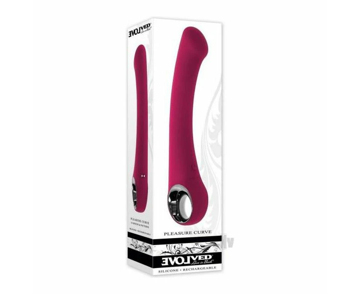 Introducing The Luvvibes Pleasure Curve Red G Spot Vibrator Model 10x For Her, Providing Targeted Pleasure With Its Unique Flat G Spot Head And Flexib