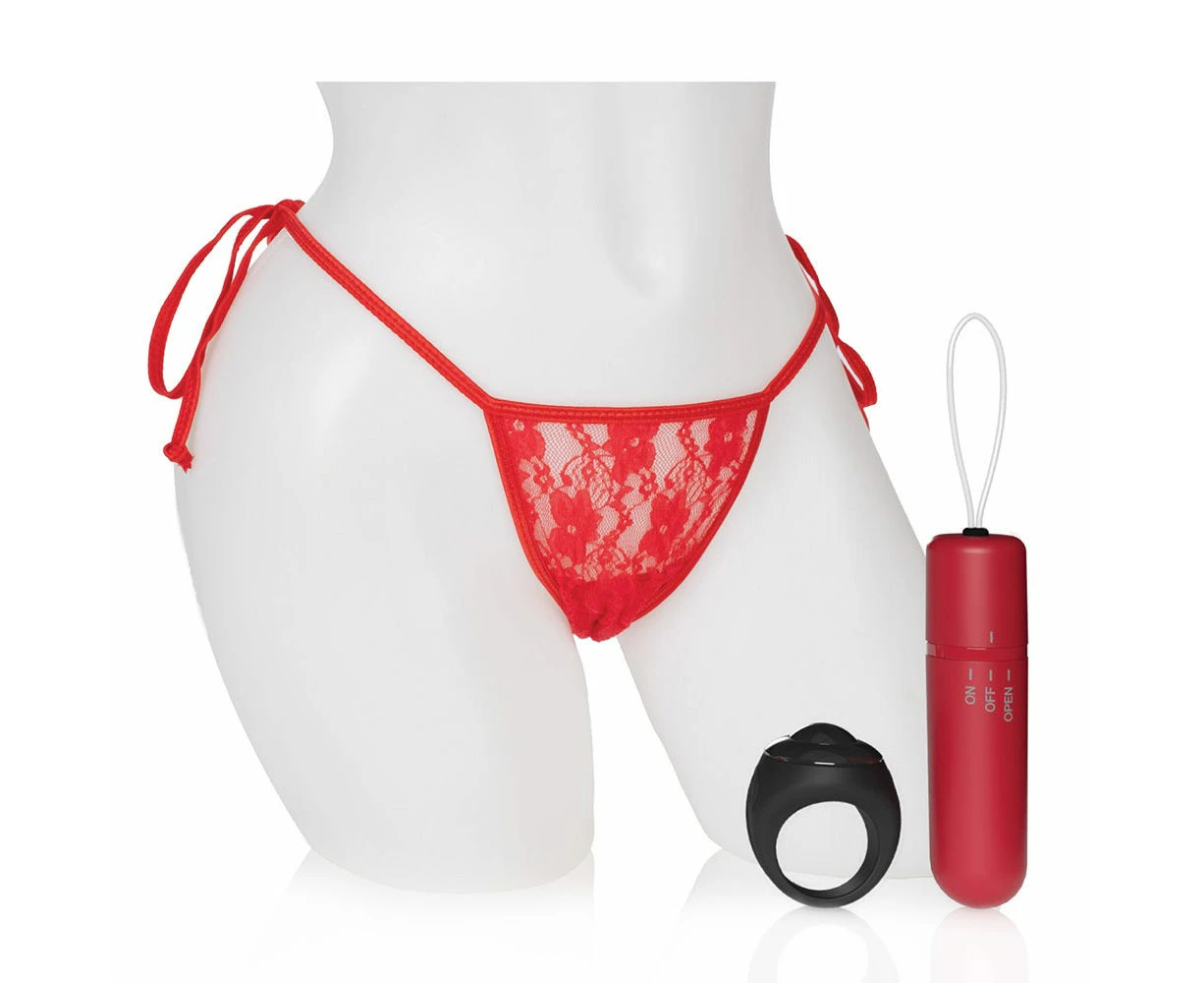 Screaming O - 4T Panty Vibe - Red