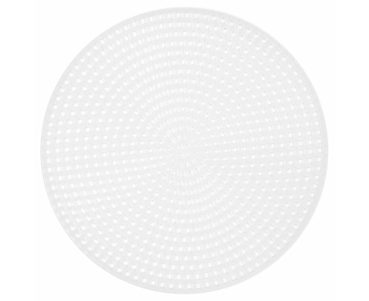 Cousin Plastic Canvas Shape 7 Count 10 pack - 4.5" Circle, Clear