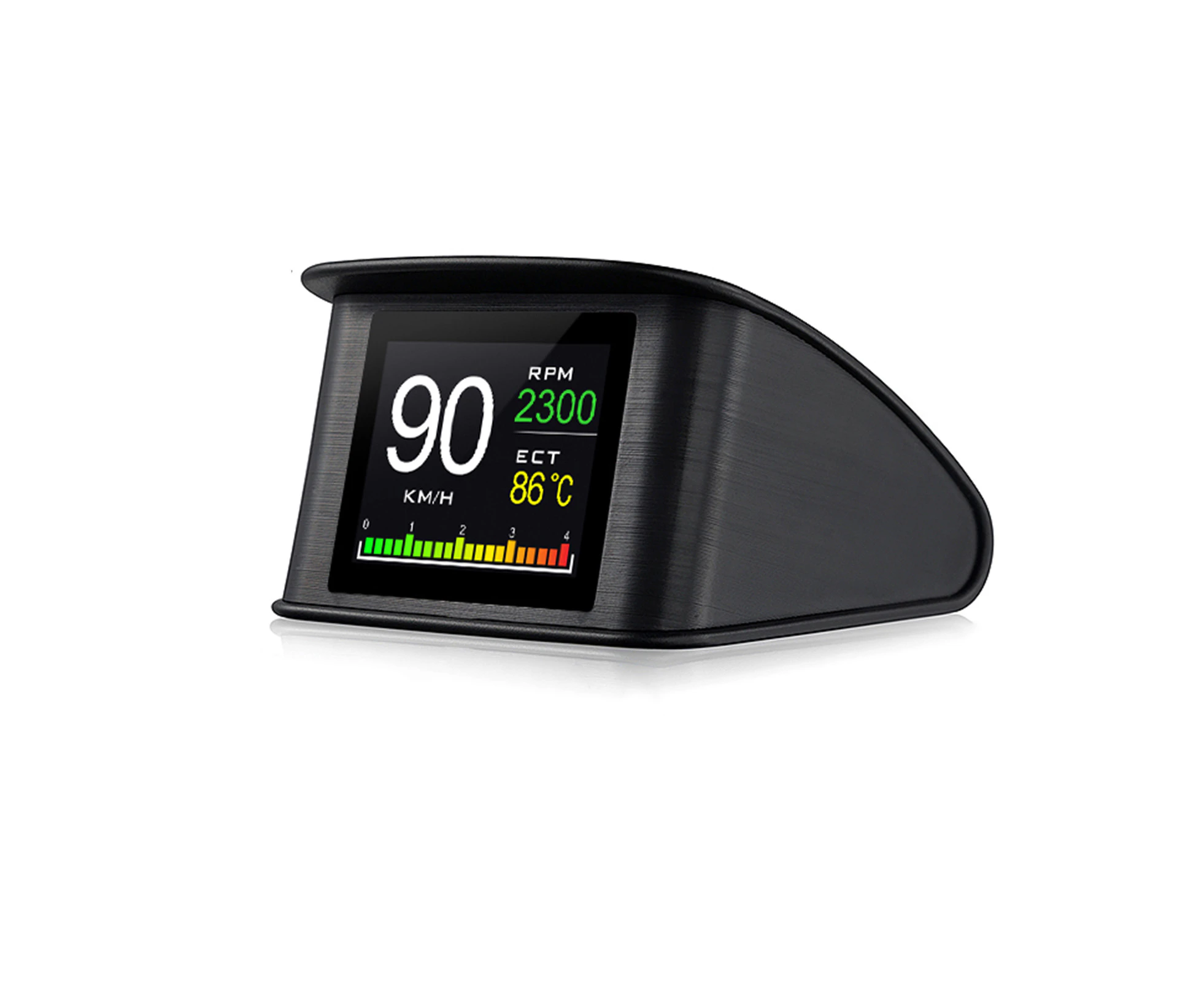 KKmoon Smart Head Up Display, 2.2 Inch Digital OBDII Speedometer Car Head Up Display with Displays Speed, Distance, Time and More