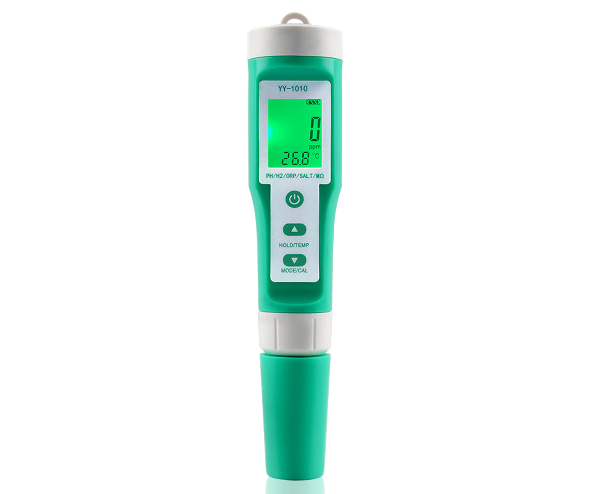 KKmoon 10 in 1 PH/EC/TDS/ORP/H2/Fertile/Salinity/S.G/MΩ/Temp Water Quality Meter Digital Multifunction Tester For Aquariums