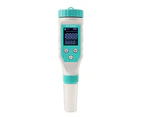 KKmoon 7in1 Water Quality Monitor Chlorine PH Total Dissolved Solids SALT ORP FAC EC Temperature Test Meter Multi-functional Mariculture Water Quality Test