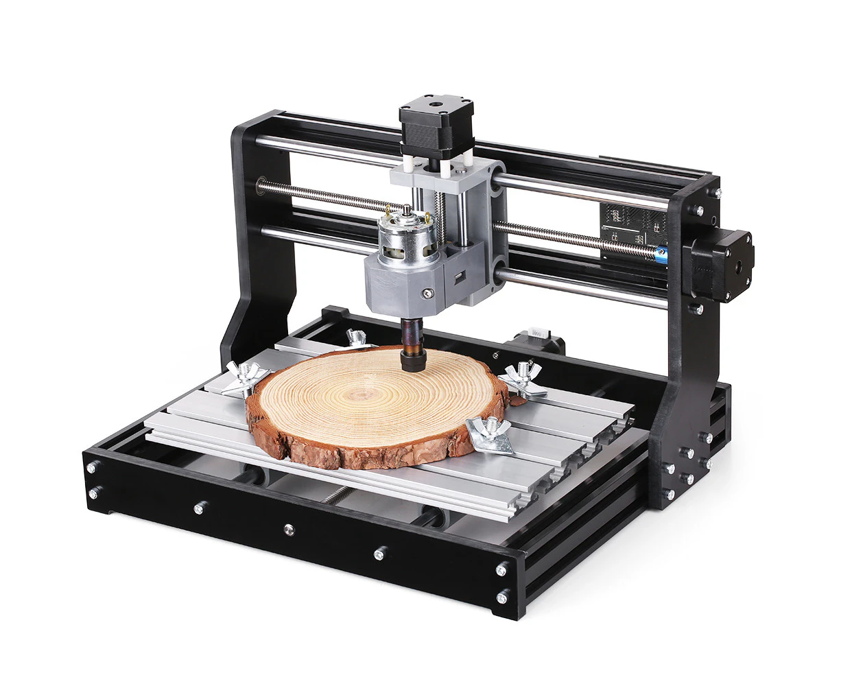 KKmoon CNC3018 PRO DIY CNC Router Kit Mini Engraving Machine GRBL Control 3 Axis for PCB PVC Plastic Acrylic Wood Carving Milling Engraving Machine with ER