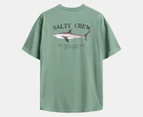 Salty Crew Men's Bruce Premium Short Sleeve Tee / T-Shirt / Tshirt - Army