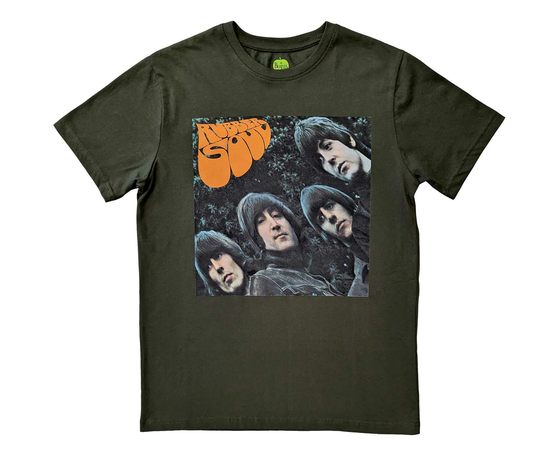 The Beatles | Official Band T-Shirt | Rubber Soul Album Cover .