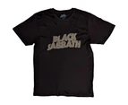 Black Sabbath | Official Band T-Shirt | Wavy Logo (Hi-Build)