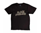 Black Sabbath | Official Band T-Shirt | Wavy Logo (Hi-Build)