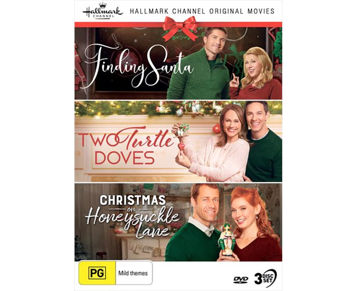 Hallmark Christmas - Finding Santa / Two Turtle Doves / Christmas On Honeysuckle Lane - Collection 2 DVD