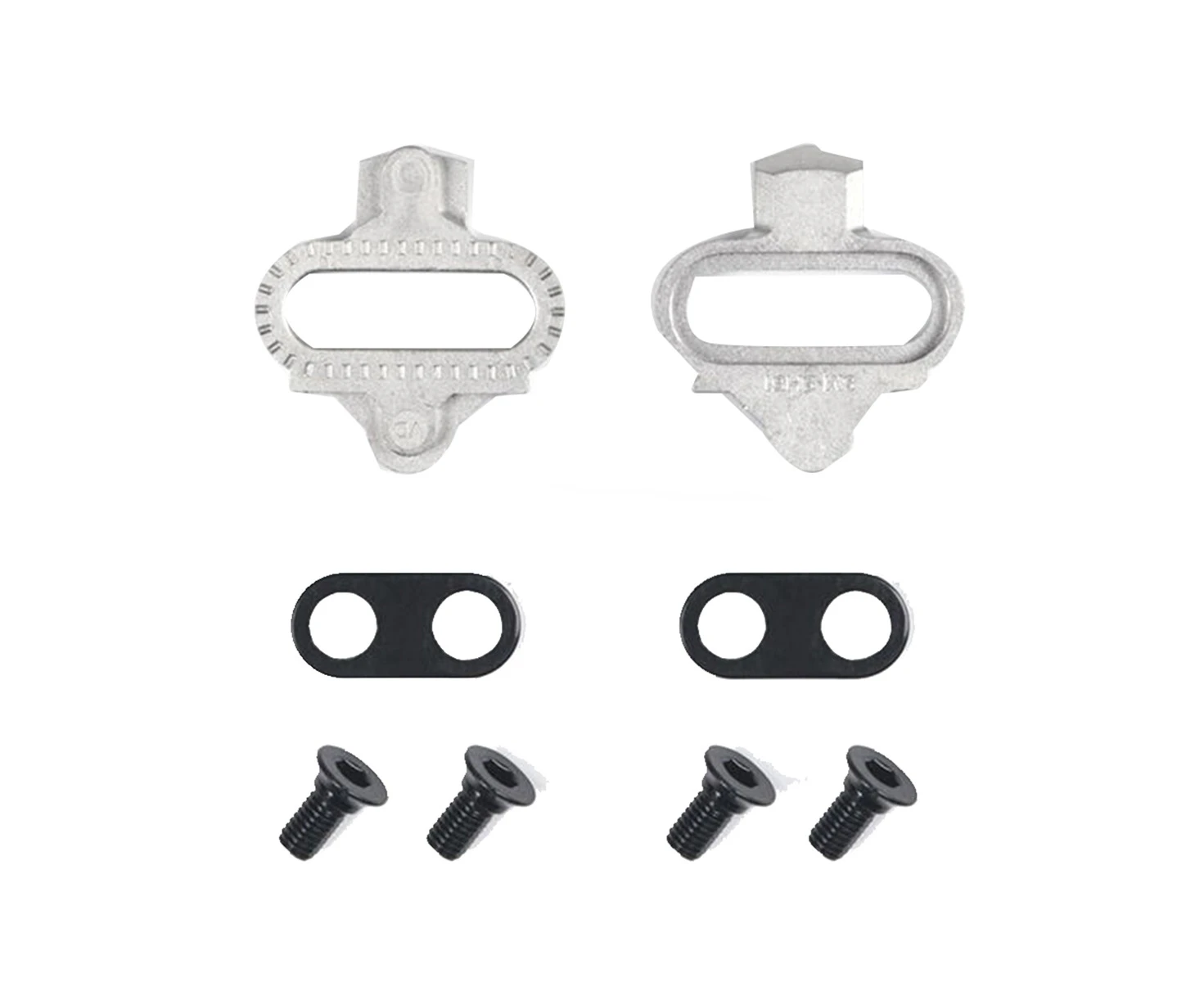 Mountain Bike Release Pedal with Cleat for Shimano SH51 SPD Cleats Set Multi-Release Pedal Cleat Cycling