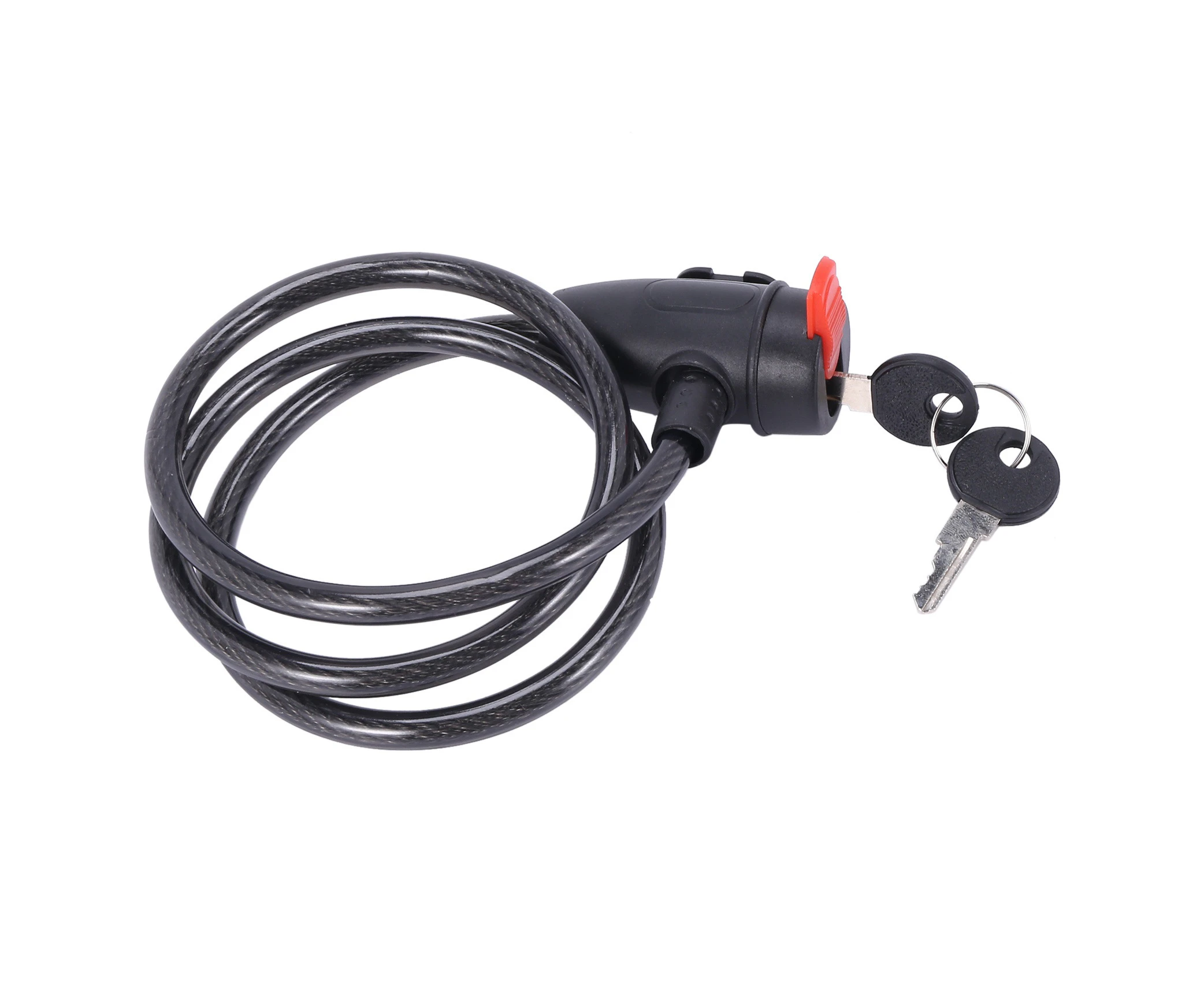 Bicycle Universal Wire Cable Coil Portable Anti-Theft Lock Car