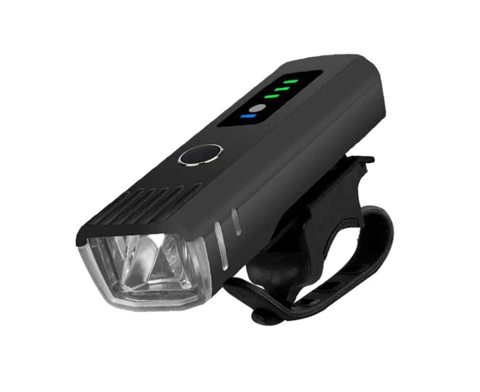 USB Rechargeable Super Bright LED Waterproof Headlight Front Lights,Easy Mount 4 Light Mode Cycle Lights Fits All