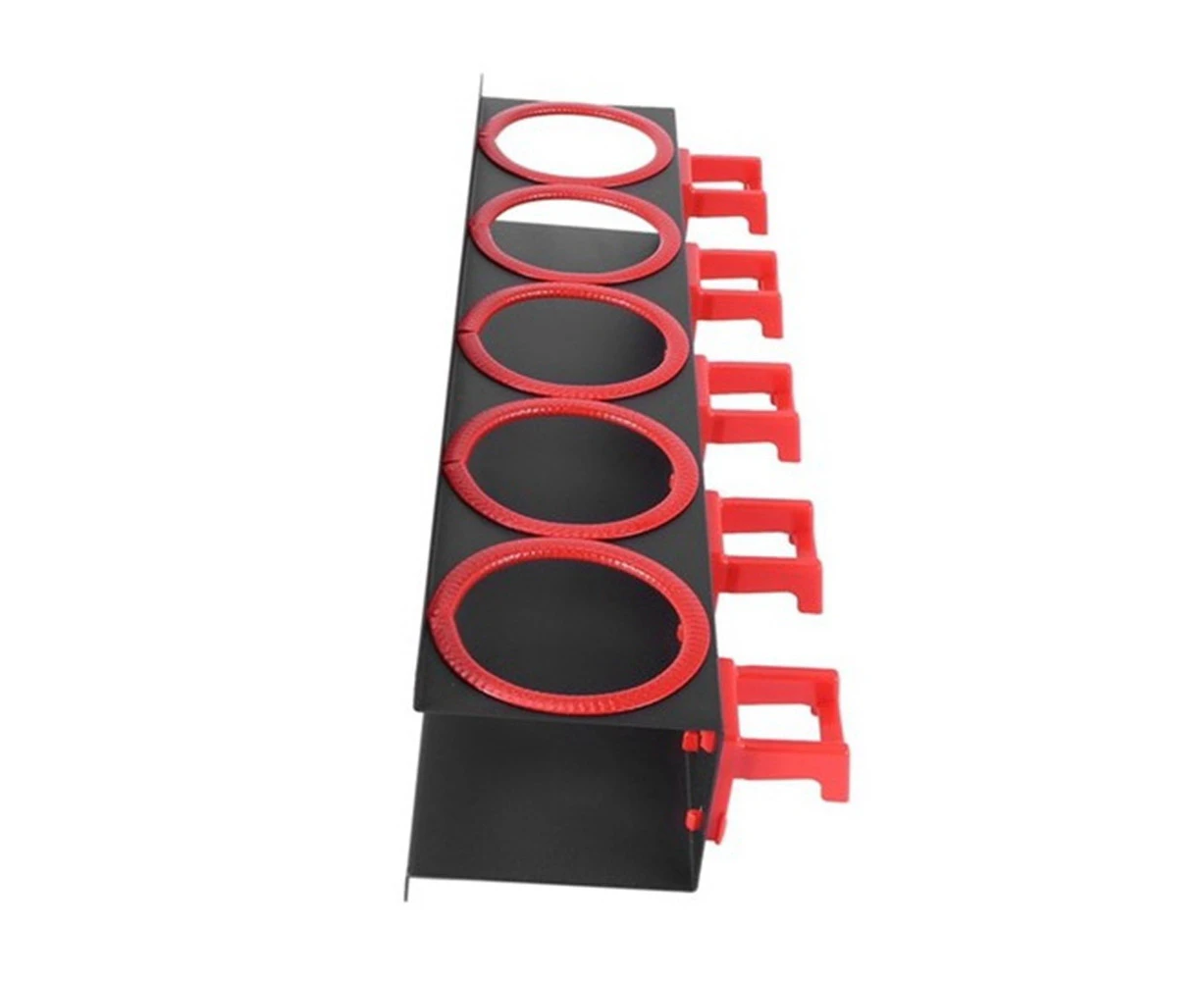 Spray Bottle Storage Rack Abrasive Material Hanging Rail Car Beauty Shop Accessory Display Auto Cleaning Tools