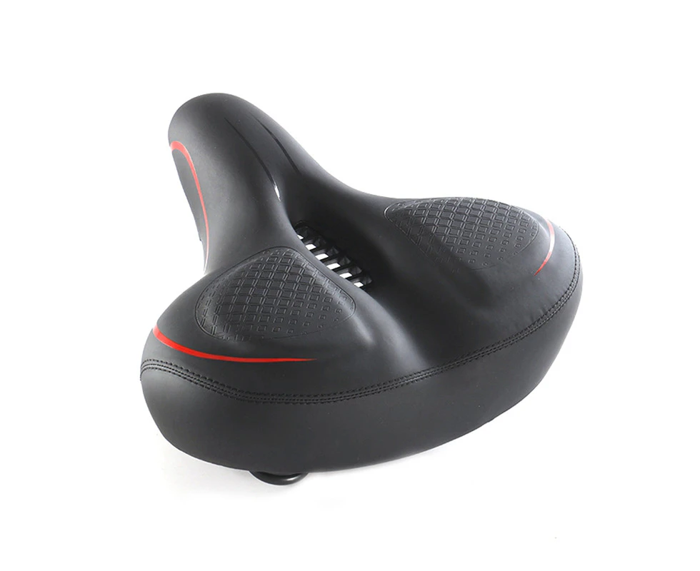 Extra Big Bike Saddle, Upgrade Comfort Sport or Road and Electric Bike Saddle, Bike Seats Replacement