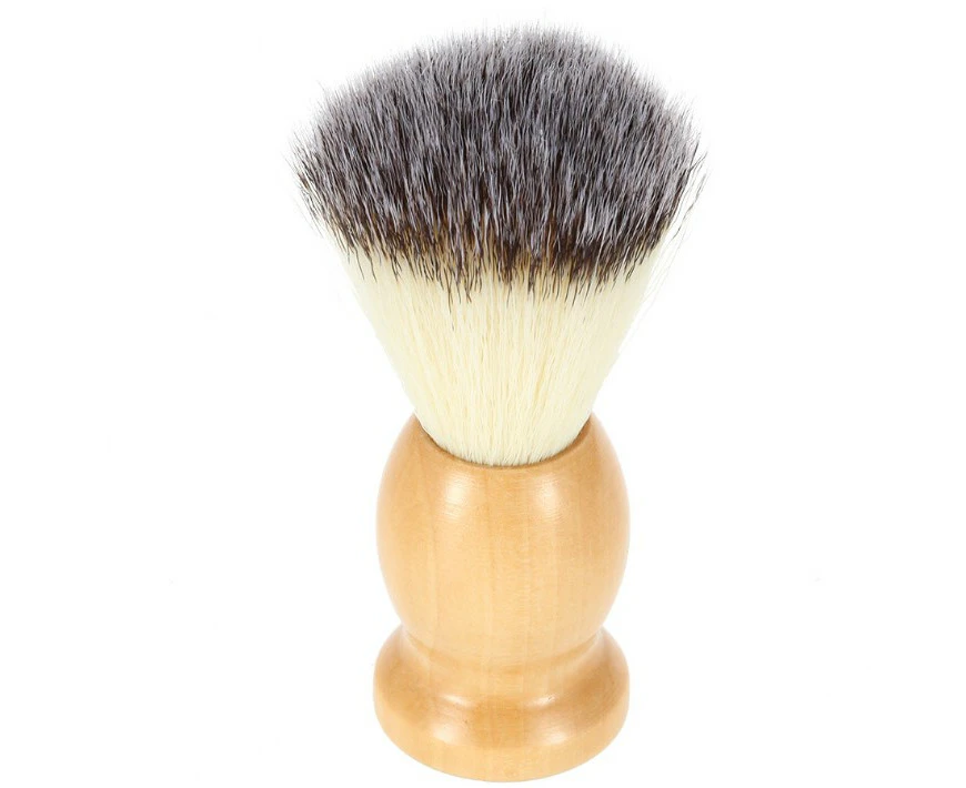 Men Shaving Bear Brush Best Badger Hair Shave Wood Handle Razor Barber Tool