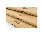 3pc Joseph Joseph Nest Bamboo Chopping Boards Set w/ Metal Storage Stand