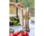 3pc Joseph Joseph Nest Bamboo Chopping Boards Set w/ Metal Storage Stand