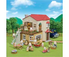 Sylvanian Families Red Roof Country Home With Attic