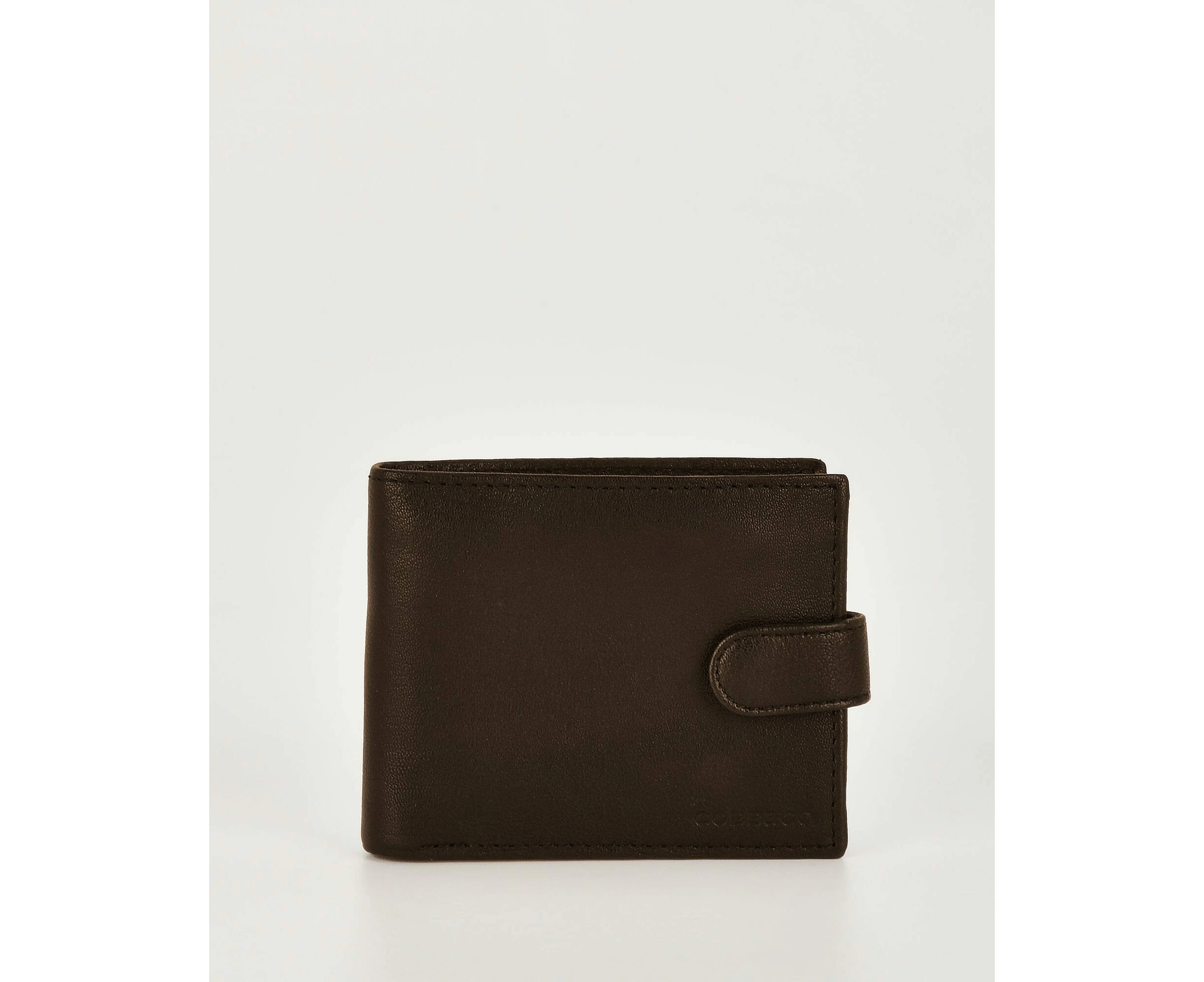 Cobb & Co Connolly Leather Fold Out & Up Card Section RFID Wallet - Brown