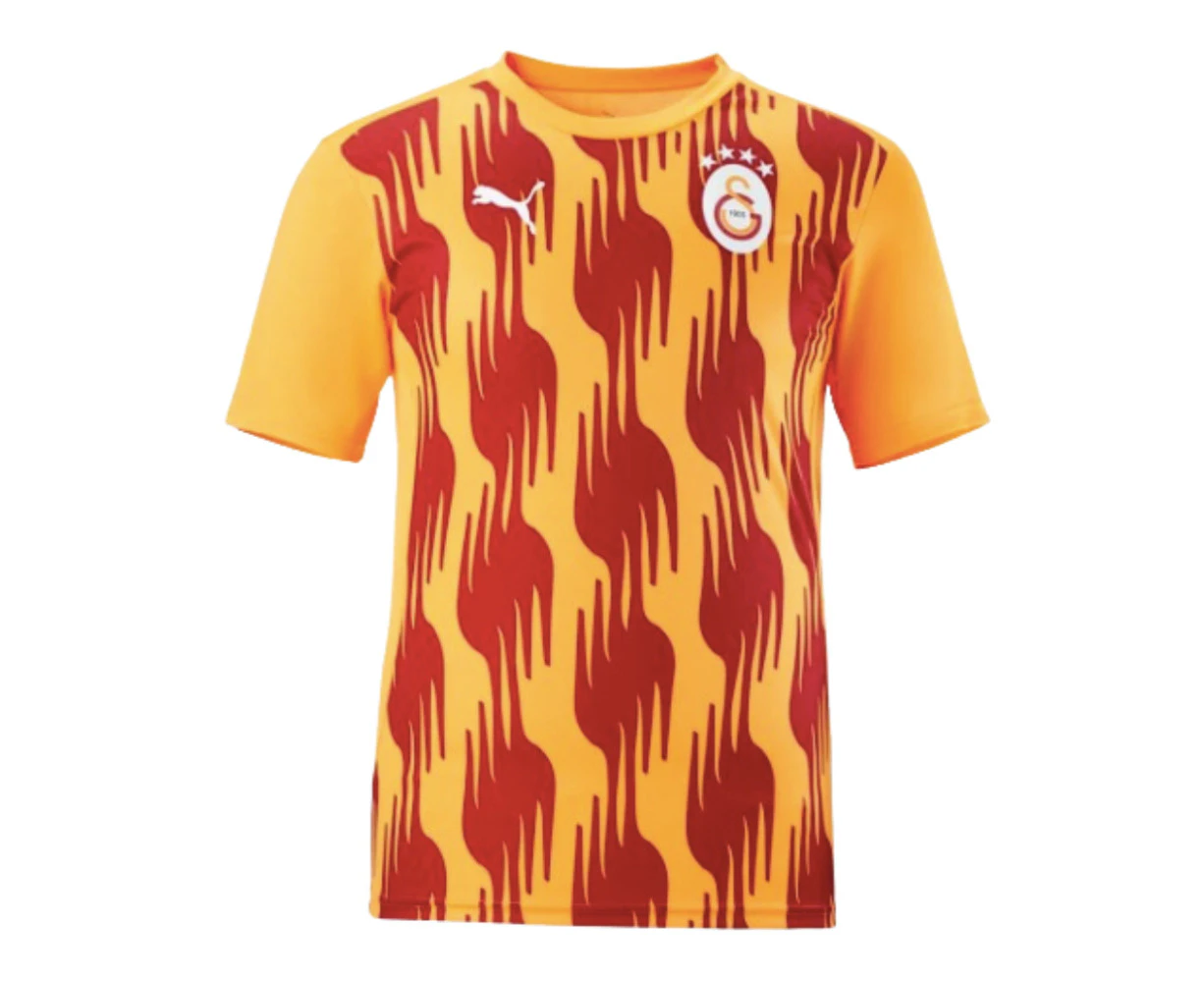 2024-2025 Galatasaray Pre-Match Shirt (Orange)