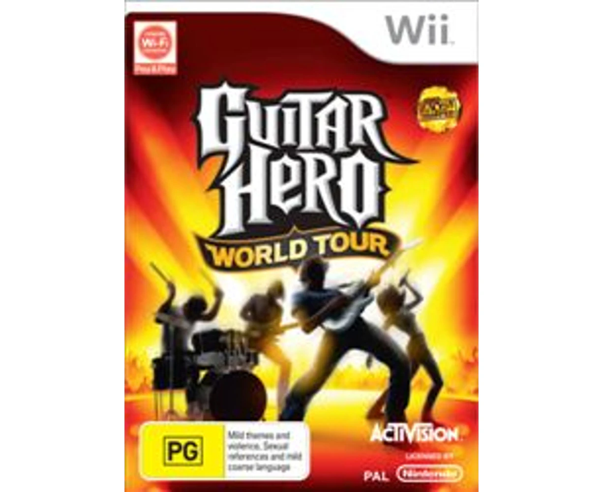 Guitar Hero: World Tour (Wii) Refurbished - Refurbished Grade B