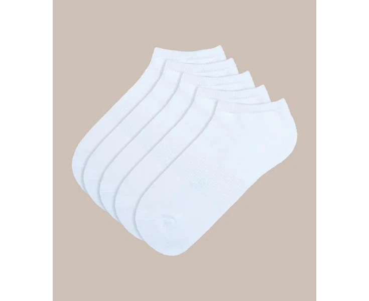 Active 5 Pack Sport No Show Socks